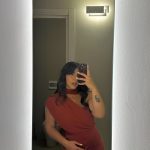 Toperth Rust Convertible Tulle Shawl Maxi Dress photo review