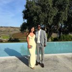 Toperth Yellow Cascading Ruffle Open Back Maxi Dress photo review